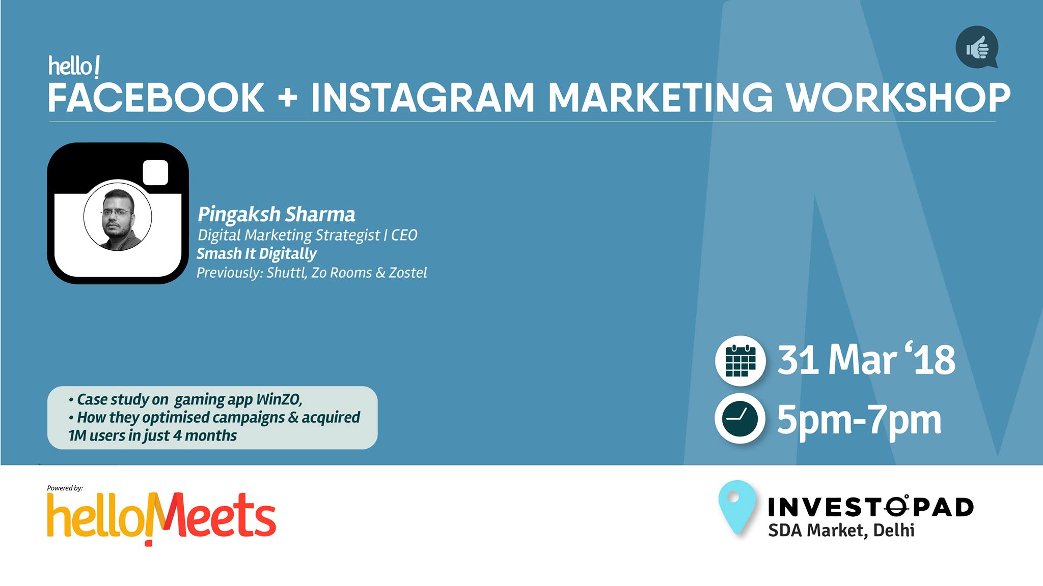 Facebook + Instagram Marketing Workshop